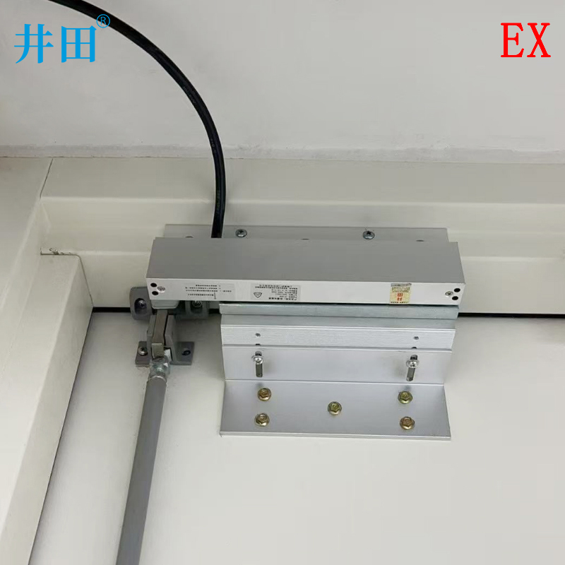 井田单门防爆电磁锁 JT-6000 安装展示