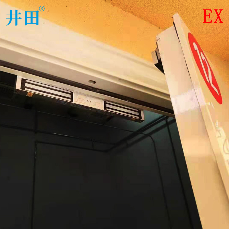 井田单门防爆电磁锁 JT-6000 安装展示