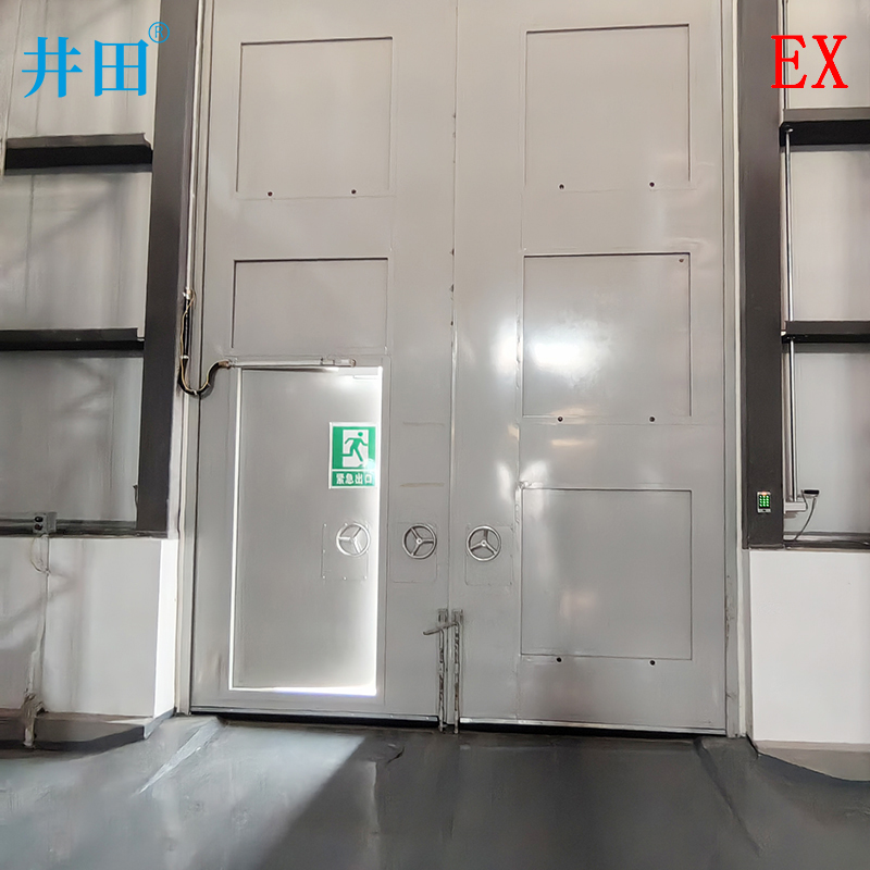 井田CT6气体/粉尘防爆门禁一体机 JT-EXIICT6/B 安装展示