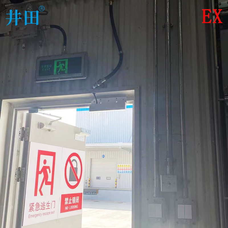 井田 IICT6防爆出门按钮 本安防爆开关 JT-EX 安装展示